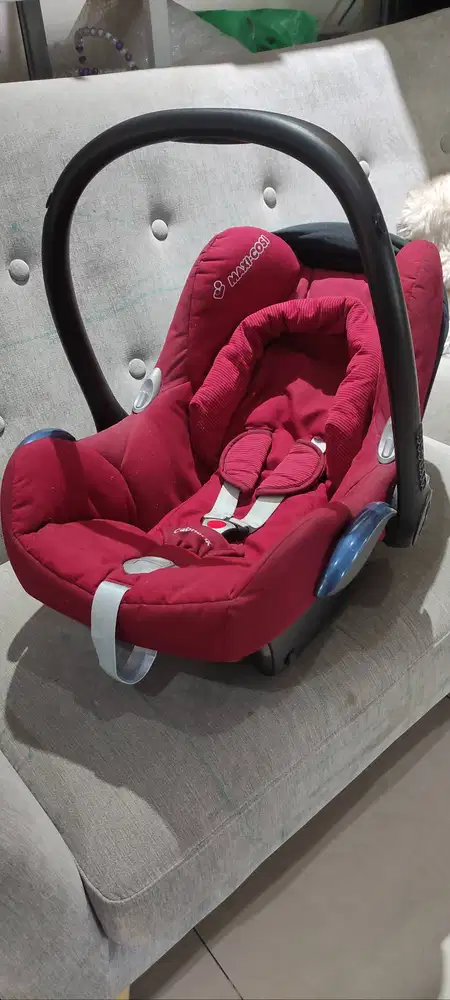 car seat maxi cosi cabrio fix mulus lengkap aman carseat preloved