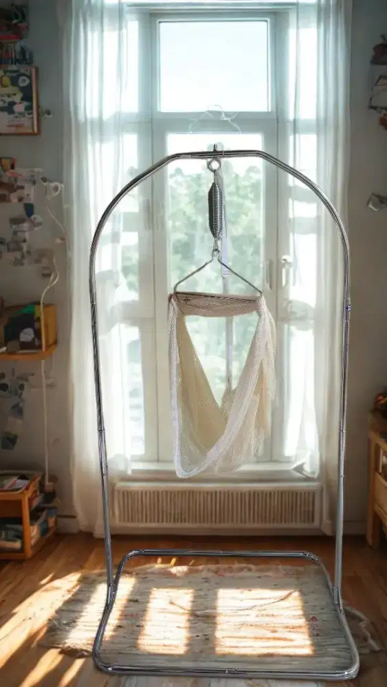 Ayunan Bayi Besi Kokoh