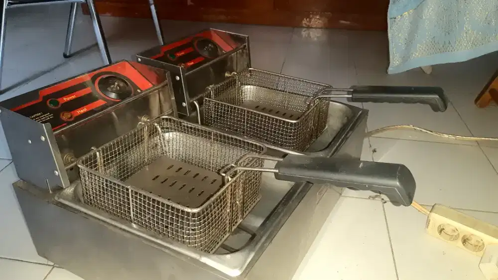 ELEKTRIK DEEP FRYER FOMAC 2 ELEMEN