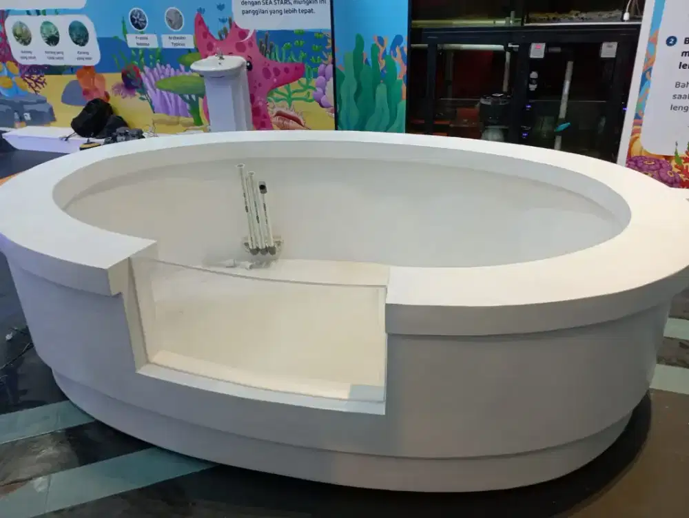 Bak Ikan/Hiu Ikonik Premium Fiberglass pxlxt 300x200x80cm Super Qualty