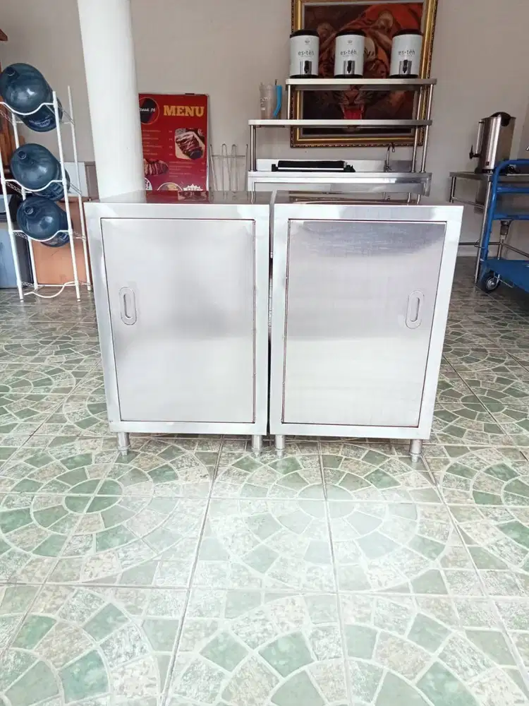 Kabinet Kitchen Storage (Stainless) 50x60x80