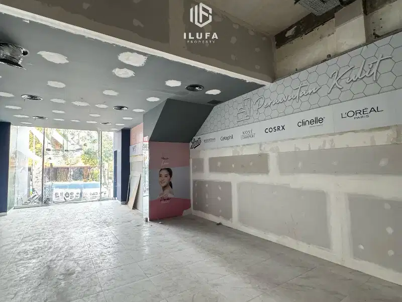 disewakan ruko 2,5lt area komersil kemang jalan besar