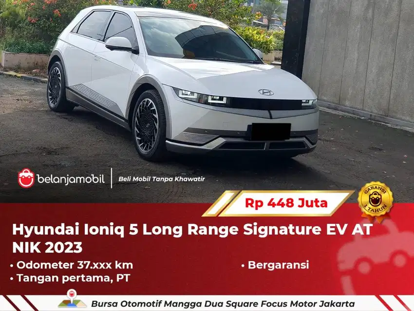 [ BERGARANSI ] Hyundai Ioniq 5 Long Range Signature EV AT 2023/2024