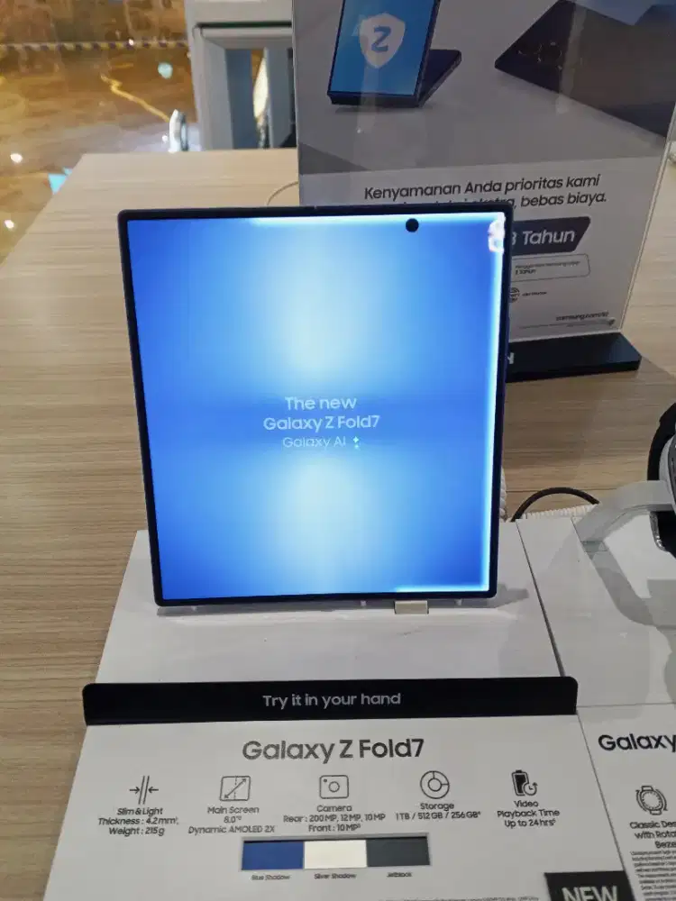 SAMSUNG ZFOLD7 RAM 12/256GB SEGAMPANG ITU CICILAN TANPA CC PROMO 0%