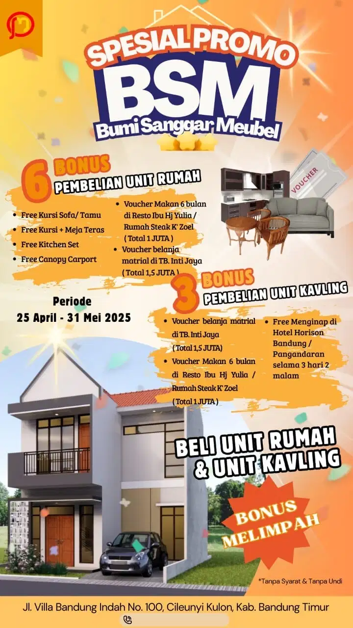 Bonus Melimpah! Ruko strategis di cibiru