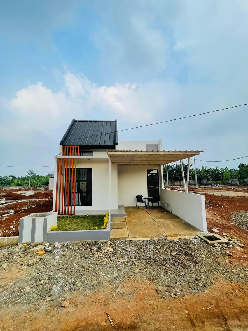 Dijual Murah Rumah Cluster Strategis di Pasar Parung Bogor