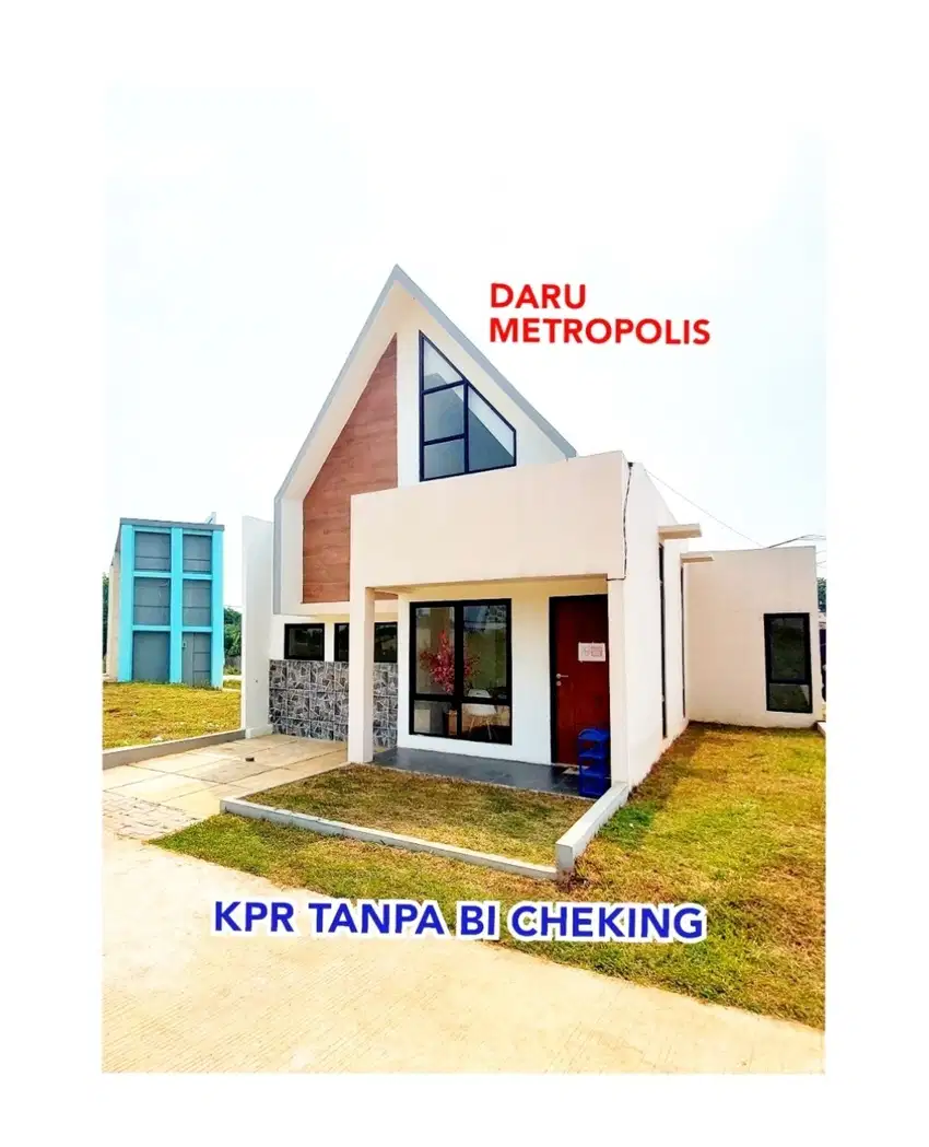 Rumah dekat Stasiun Daru, All in 2 juta langsung akad kredit.