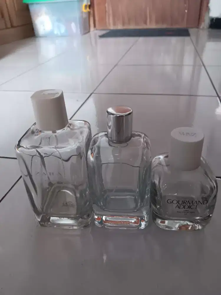 Botol Kosong Parfume Zara 200ml,100ml dan Gourmand Addict 90 ml
