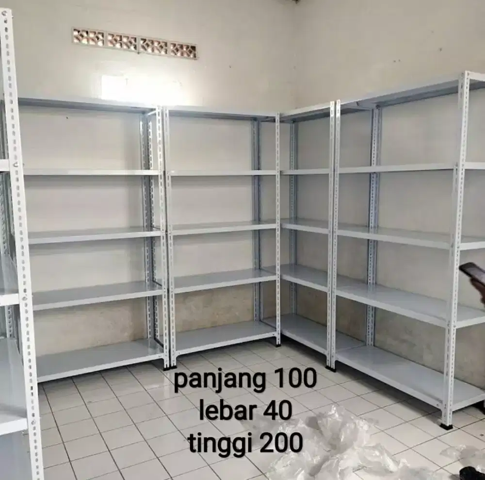 RAK BESI MURAH 5 SUSUN