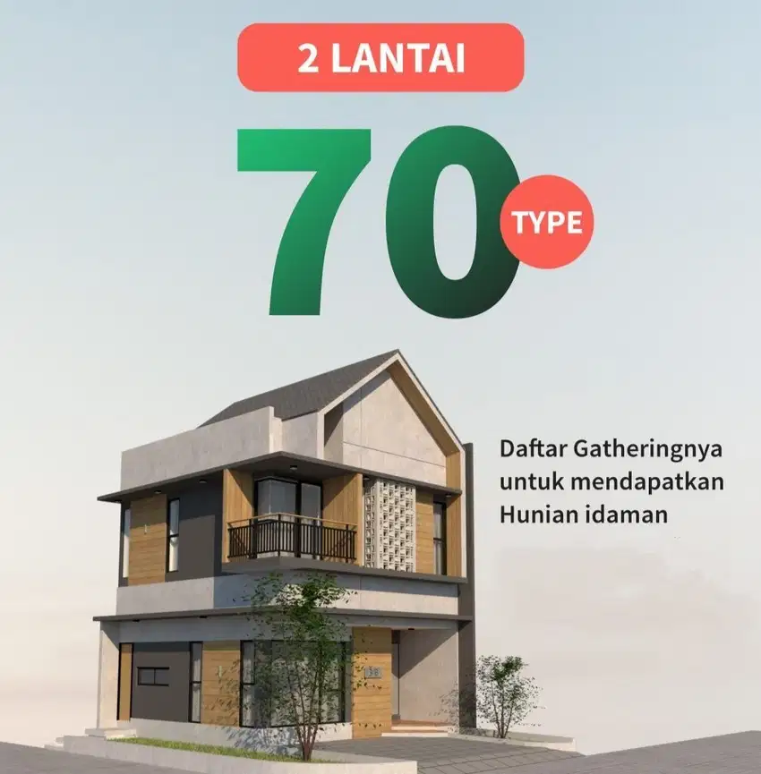 Rumah 2 Lantai Mustika Jaya, 6KM LRT Bekasi Timur  | Double Carport