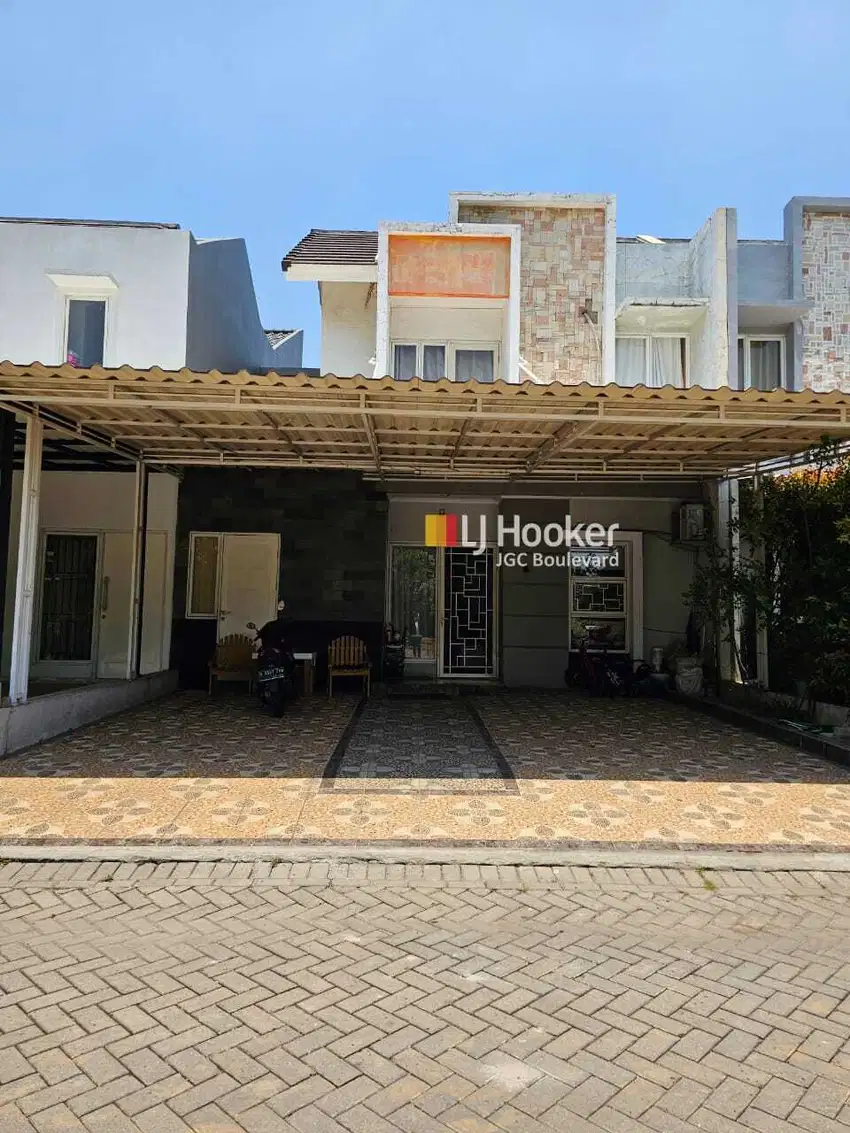 Dijual Rumah Depan Taman di Cluster Metland Jakarta Timur