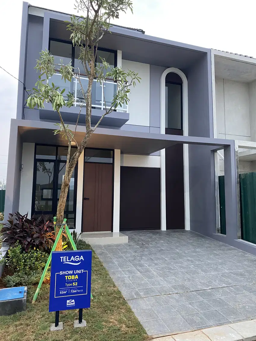 Hunian 2 Lantai Telaga Legok – Cluster Toba Tipe 52/72 (6x12)