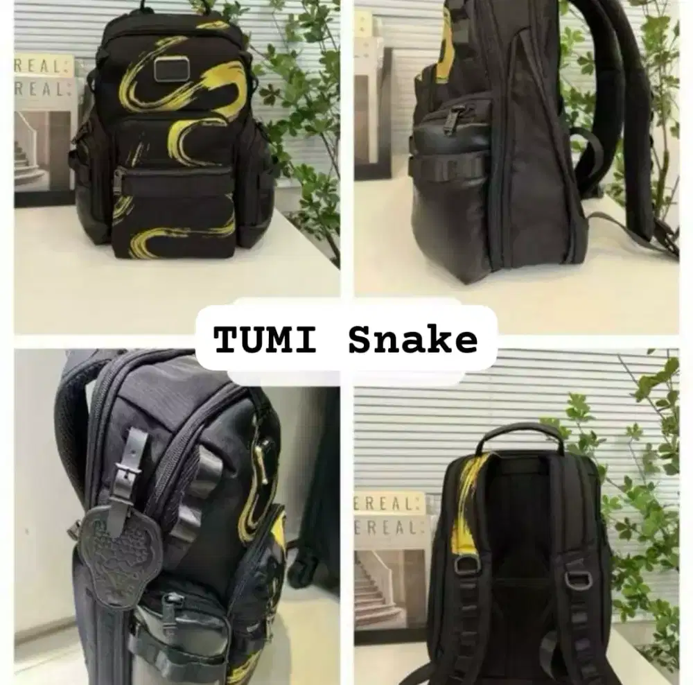Tas Tumi Ransel Navigation Elegant Snake Backpack