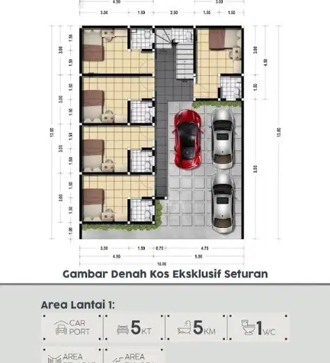 Dijual BU Kost Eksklusif Furnish Dekat Kampus UPN, UTY Seturan Jogja