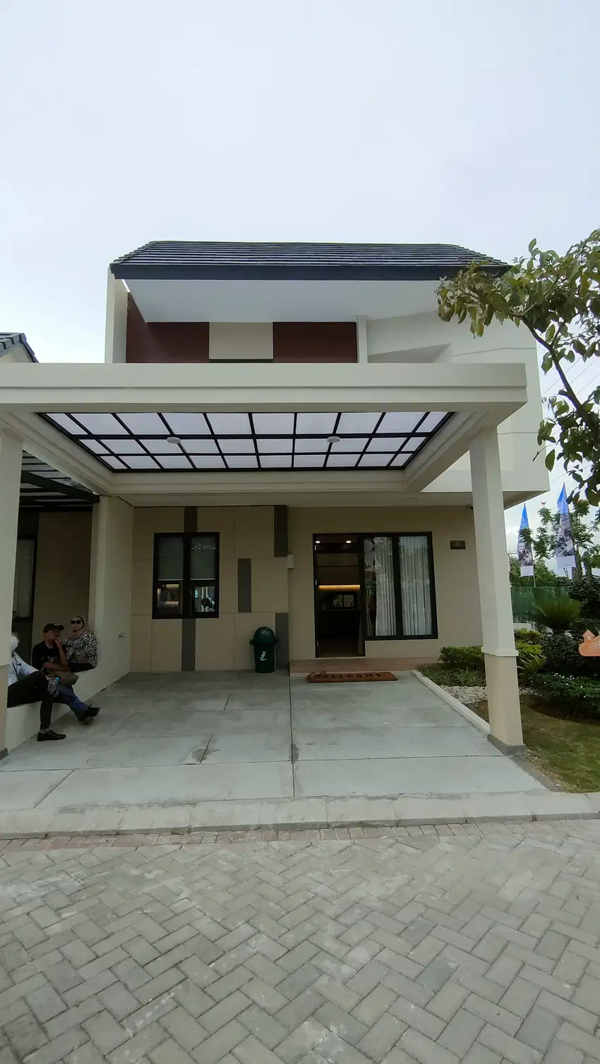 Rumah murah 2 lantai dekat Bandara Hasanuddin Makassar