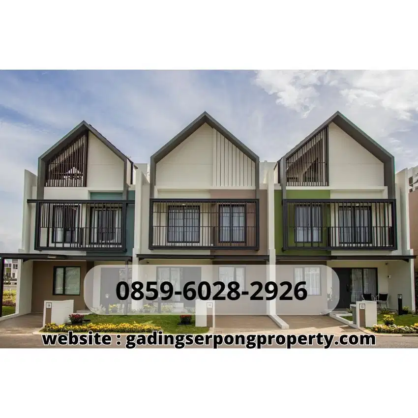 Dijual Rumah 3man Dekat Kampus Umn, Sms Mall Strozzi Serpong