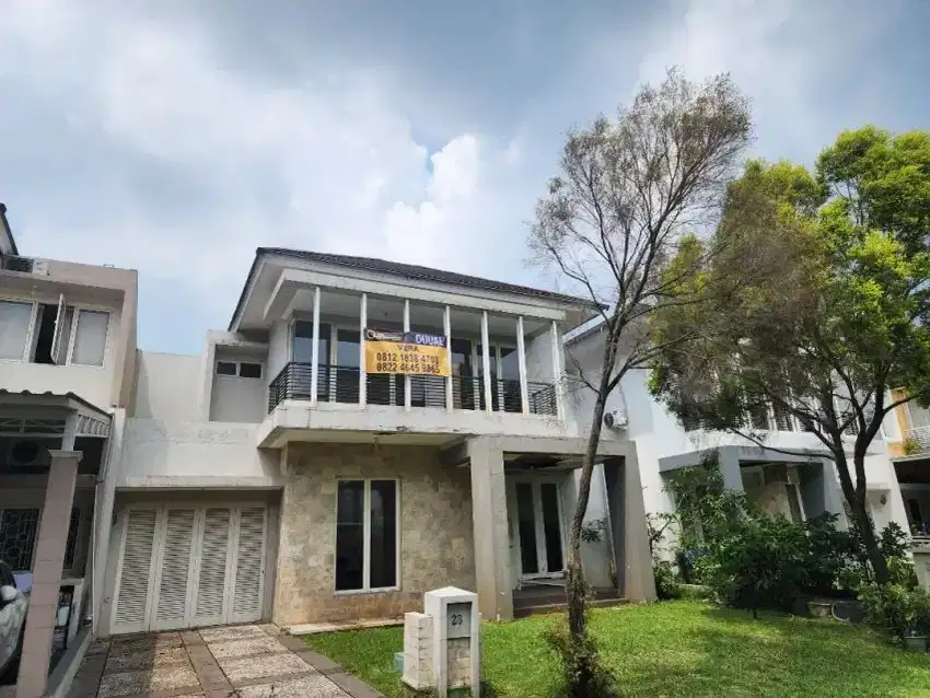 JUAL CEPAT  Rumah Suvarna Mahoni 12x25 view golf