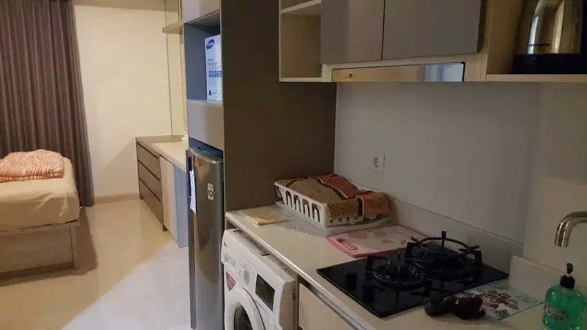 Disewa Apartemen Gold Coast Pik Studio full furnished