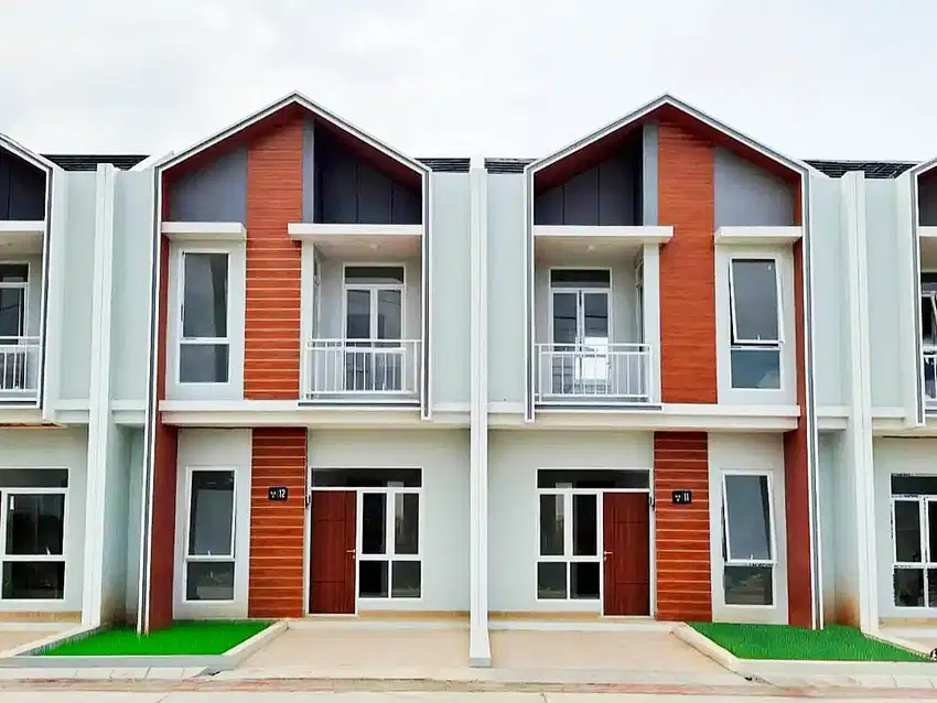 Rumah 2 lantai di dalam kawasan strategis cluster lavender 3bisnis