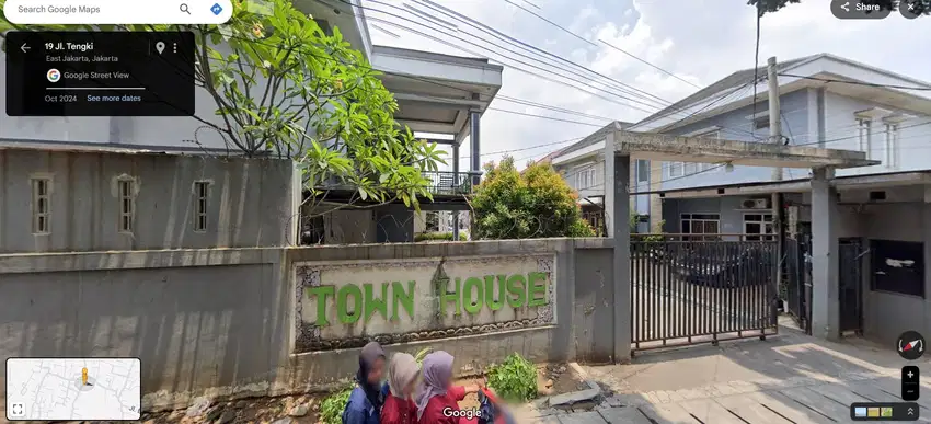 Rumah di Cipayung Town House samping Setu Danau Tengki