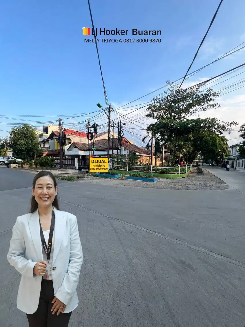 Rumah di Jalan Pondok Bambu, Jakarta Timur