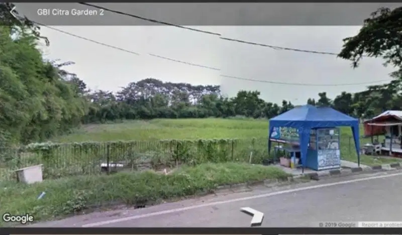Dijual kavling hoek di Citra 2, Kalideres, Jakarta Barat