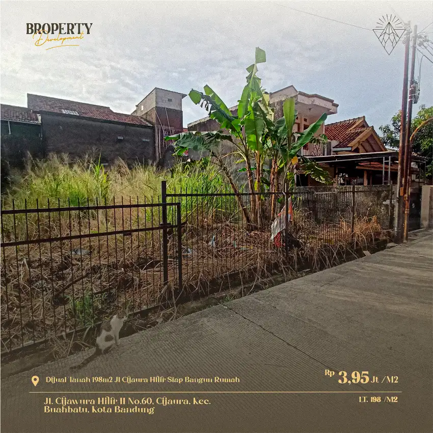 Dijual Tanah Cijaura, Kotamadya, dekat Soekarno HATTA