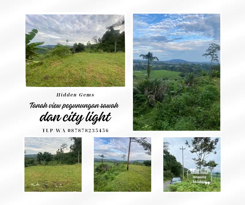 Tanah hidden gem utk rumah impian villa dan cafe hits