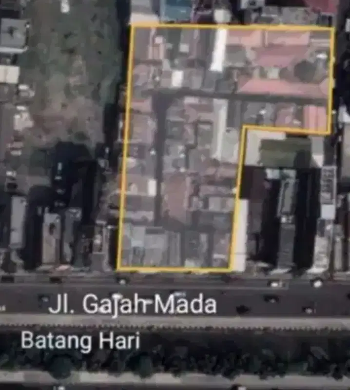 DIJUAL TANAH 5300 METER - GAJAH MADA -  KOTA