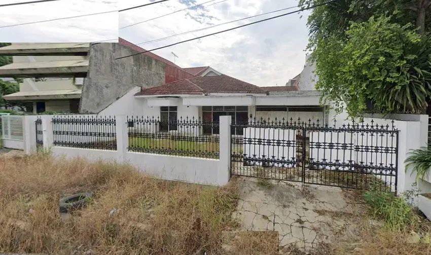 DIJUAL RUMAH HITUNG TANAH DHARMAHUSADA INDAH BARAT SURABAYA RON.A1569