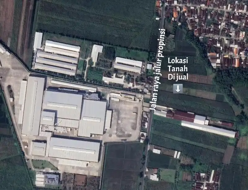 Lahan zona industri mojokerto