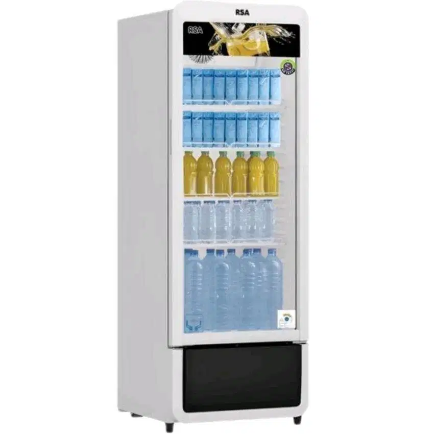 Showcase RSA Ruby 240 4 Rak Lemari Pendingin Minuman No Frost 240 Lite