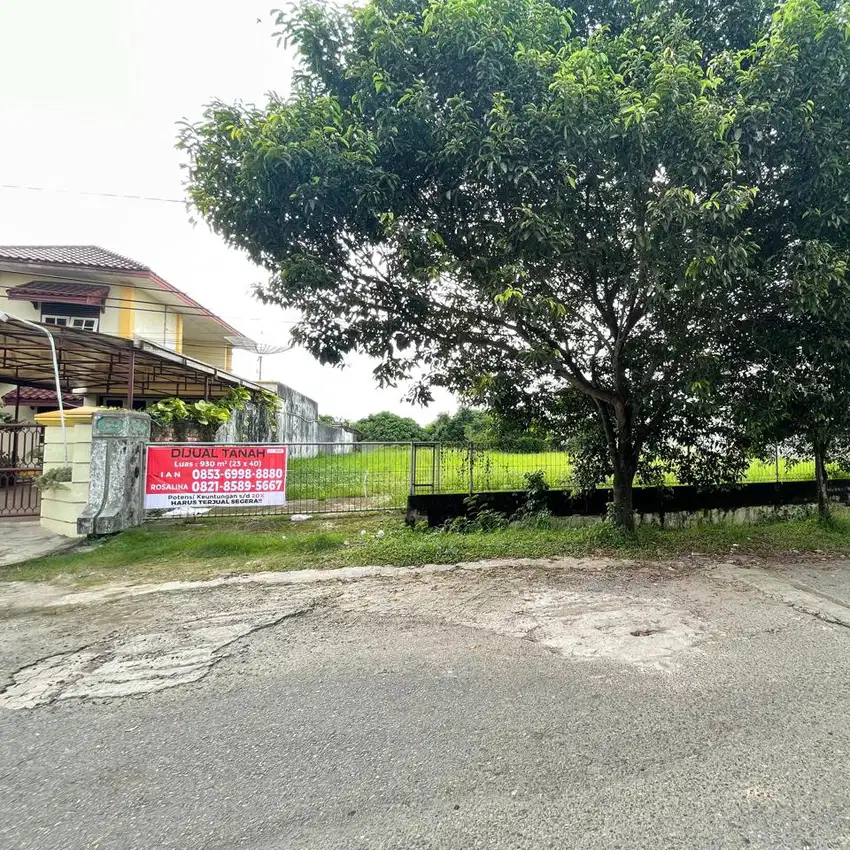 di jual tanah di komplek kedamaian palembang