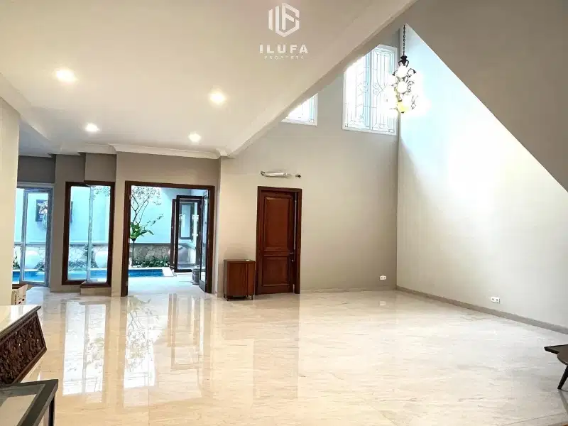 disewakan rumah baru renovasi area metro alam