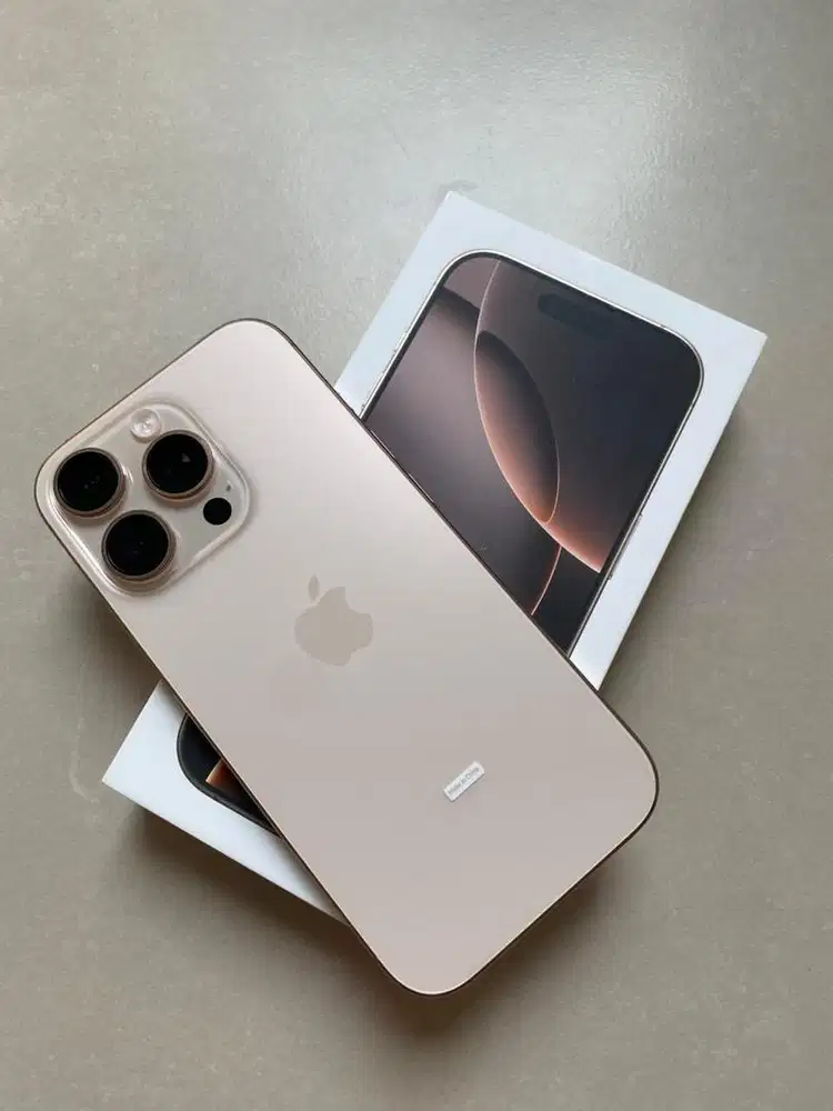 DIJUAL CEPAT! iPhone 16 Pro 256GB Dessert Titanium