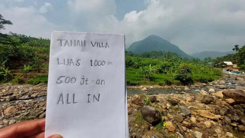 Tanah Murah Puncak Dua Akses Mobil Legalitas SHM Cocok Untuk Villa