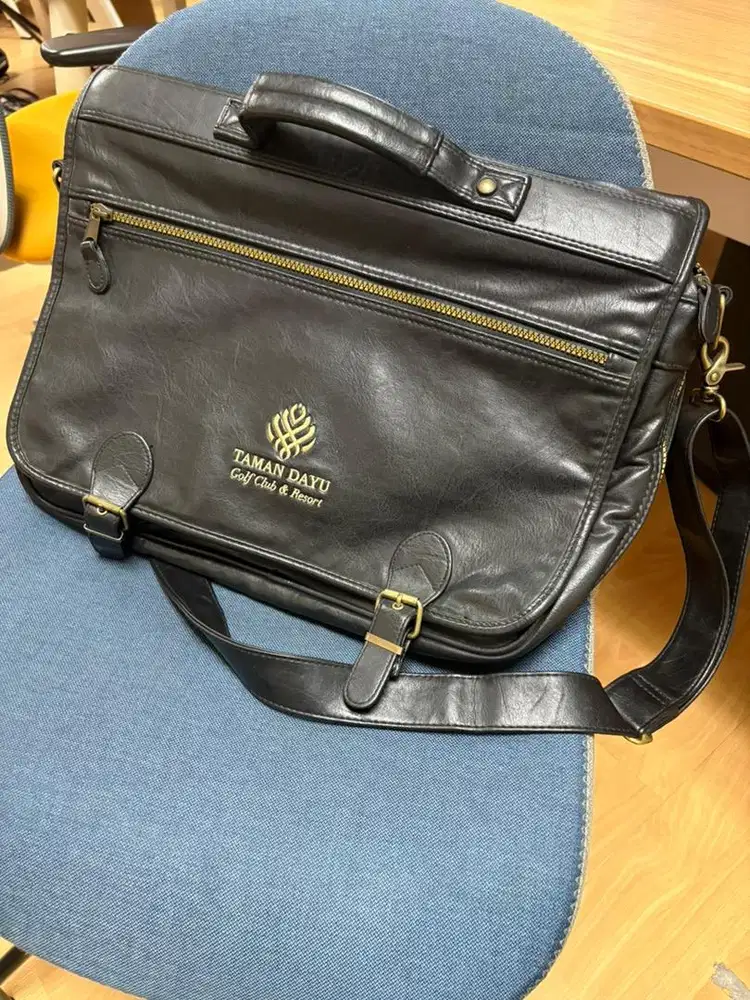 Tas laptop original full leather