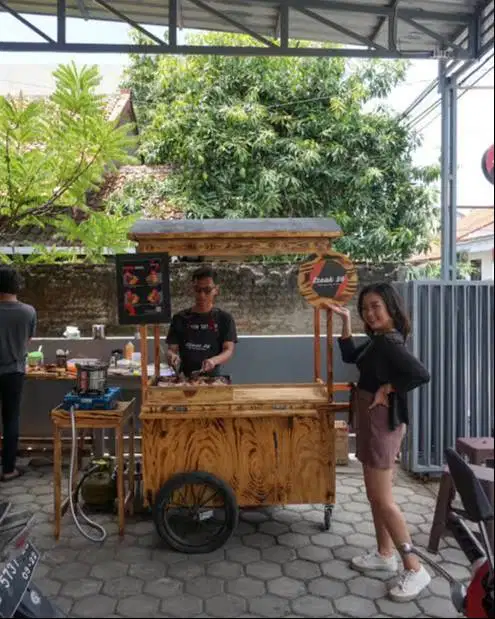 Gerobak Kayu ukuran 100 x 40