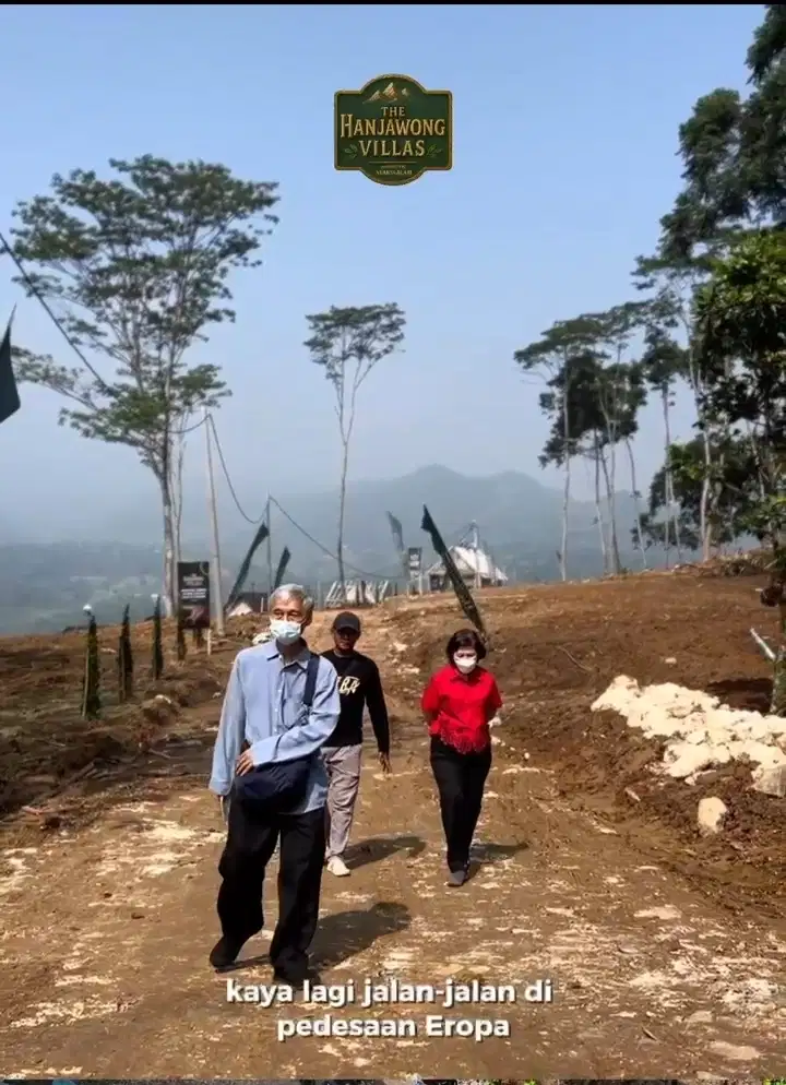 Jual tanah  kavling view gunung ,SHM,siap bangun  dekat dari Jakarta