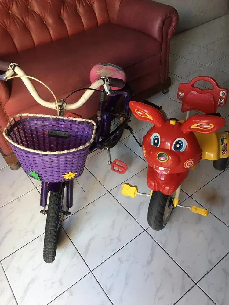 Sepeda anak uk 16” sepaket