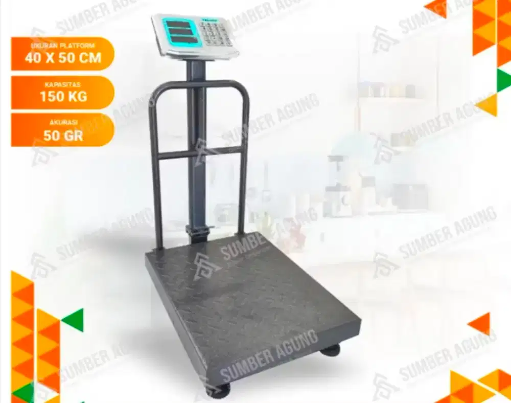 Timbangan digital 150 kg Murah Bergaransi Merk Voltron