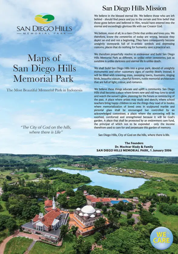 San Diego Hills Memorial Park, Rumah abu columbarium mulai 30 jutaan