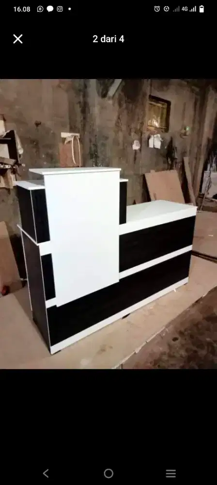 Meja Kasir/ Meja resepsinos/ Meja Londry