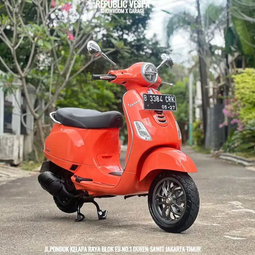 JUAL CEPET Vespa LX 125 IGET LED Th 2021 WARNA PEACH