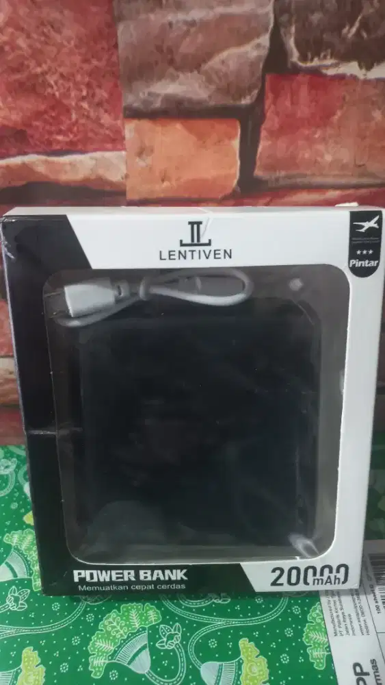 Powerbank Lentiven 20000mah real murmer