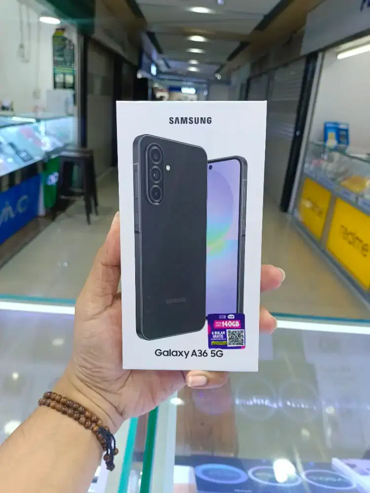Samsung Galaxy A36 5G 12/256 Black BNOB Real 100% Garansi Resmi SEIN