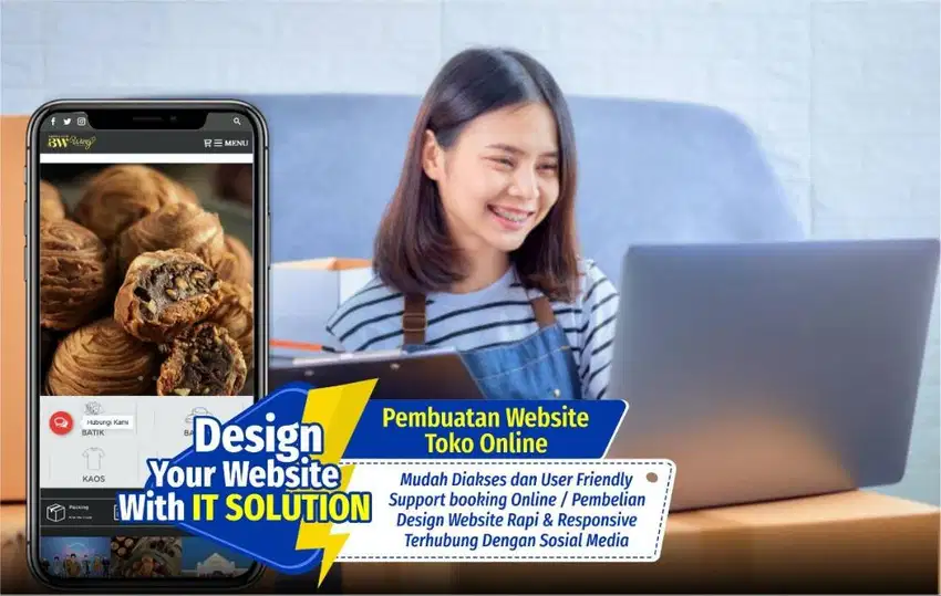 Buat Website Impian Anda Bersama ITSolution - Website Modern & Elegan