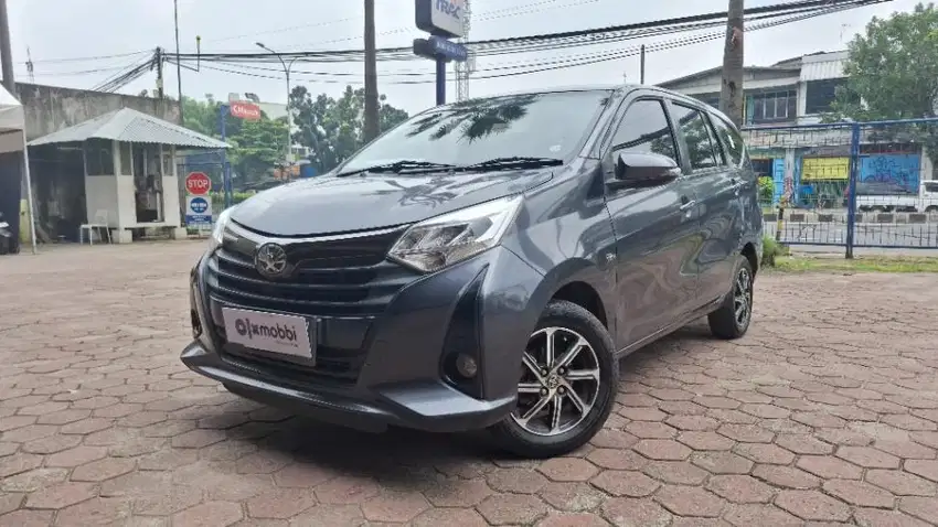 Pajak Panjang Toyota Calya  1.2 G Bensin-AT 2021 Abu-Abu