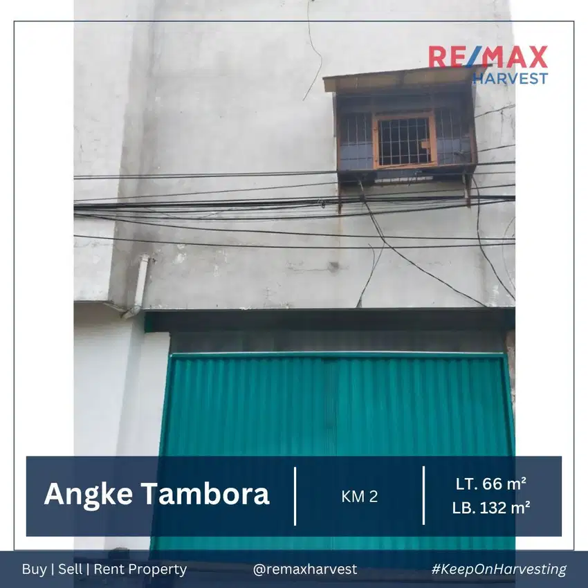 Dijual Murah Ruko Siap Tinggal dan Usaha