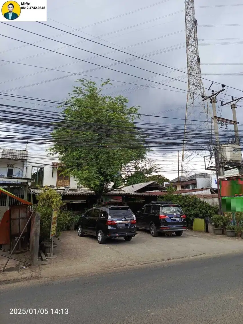 298. Sewa Ruko 2 Lantai Eks Restoran Strategis di Limo Cinere Depok